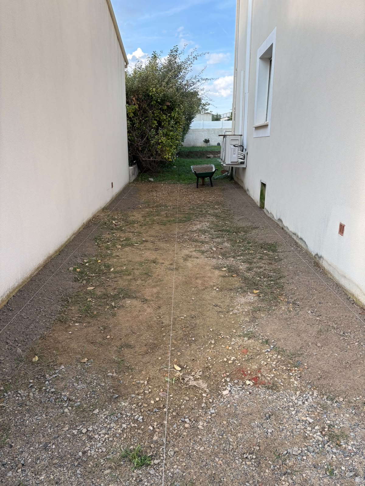 Création d’une allée en gravier stabilisé à Clapiers à Clapiers — photo 1