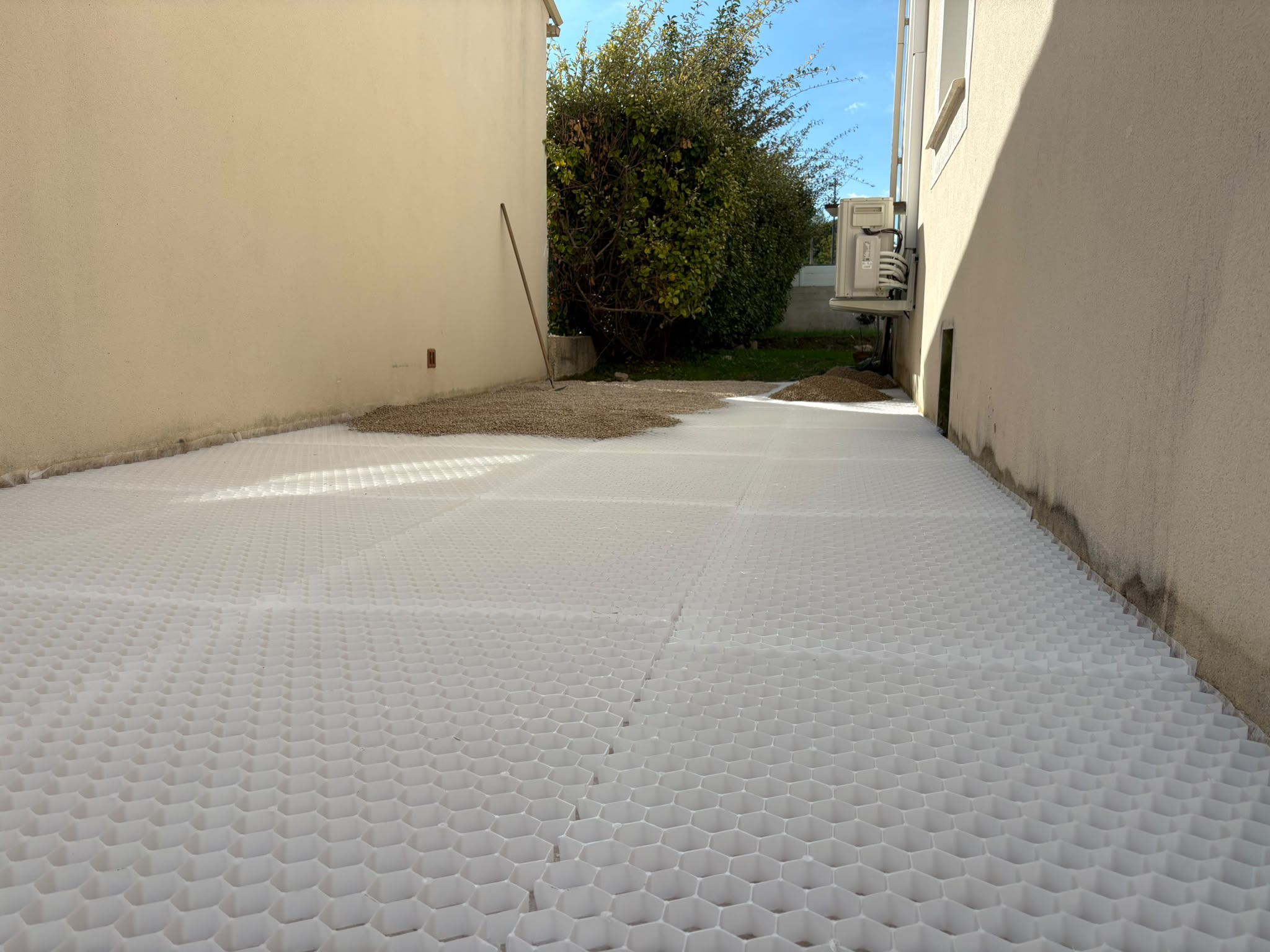 Création d’une allée en gravier stabilisé à Clapiers à Clapiers — photo 3